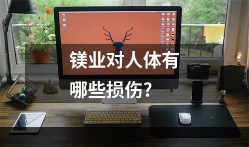 镁业对人体有哪些损伤?